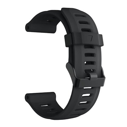 Garmin Fenix 3/Fenix 5X Klockarmband i silikon - Svart
