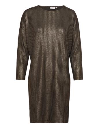 Diasz Ls Dress Polvipituinen Mekko Musta Saint Tropez