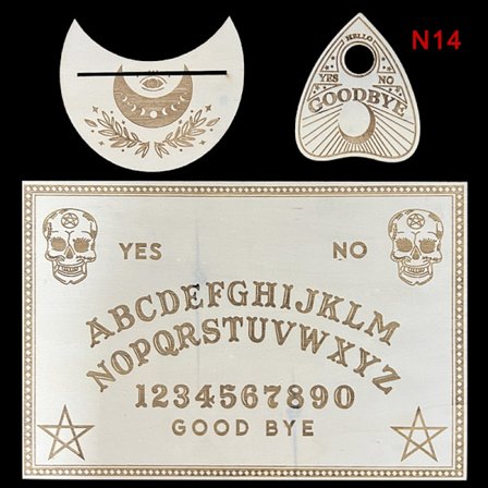 Puun kaiverrettu Ouija Boa - Perfet - ennustuspöytä