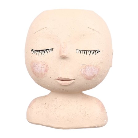 Kasvo Kukka Ruukku Pää Ruukku Hartsi Kasvo Ruukku Viemärireikä Sisä- Ja Ulkokasveille Tyyli 2