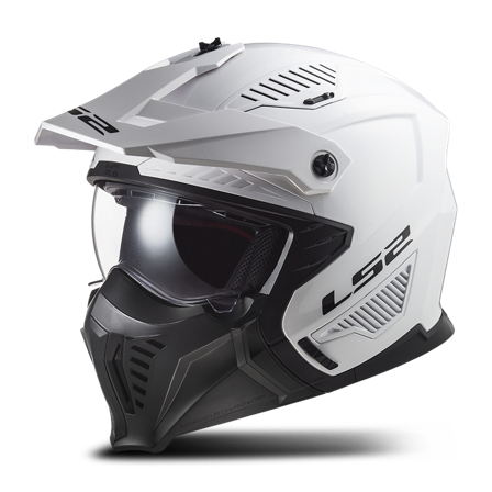 Casco Jet LS2 OF606 DRIFTER Blanco S