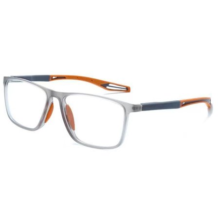 Unisex sportglasögon för närsynthet: Ultralätta silikon- och TR-glasögon, blåljusfilter, halkfria.