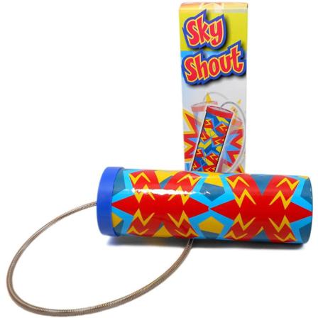 Sky Shout Tube - Skapar skrikande & mullrande ljud vid rörelse Multicolor