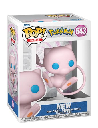 Funko Pop Vinyl Pokemon Mew Patterned Funko