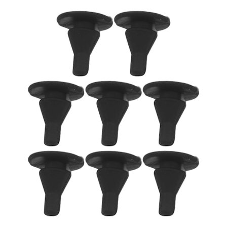 8 stk. Udskiftnings silikonefødder til riskoger og slow cooker, kraftige fødder, reservedele til køkkenmaskiner, bløde silikonebumpere til hjemmebrug