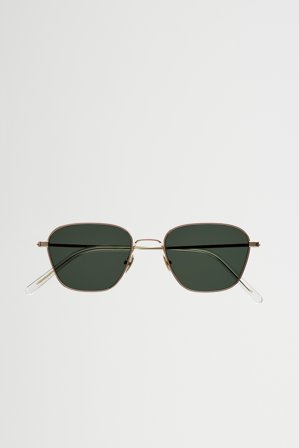 Otis Gold - green solid lens