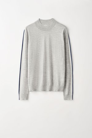 Soft Goat - Ski High Neck - M - Alp grey