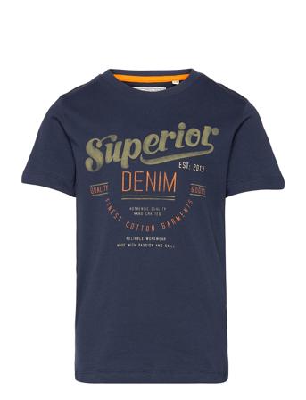 Pktgms Vincent Tee Ss - Jr Blue Produkt Junior