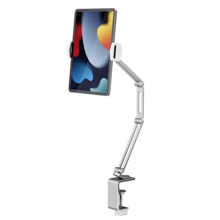 360 Graders Lång Arm Tabletthållare Treaxlad Multi-Vinkel Justerbar Lazy Arm Säng Skrivbord Tablet Fäste Mobiltelefonhållare~06548