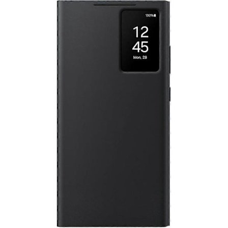 Offisiell Galaxy S23 Ultra, Galaxy S24 Ultra Smart View Lommebokdeksel, Svart