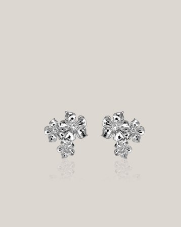 IOAKU LA FLEUR ICONIC STUDS Couleur argent Bijoux Fille - Kids Brand Store