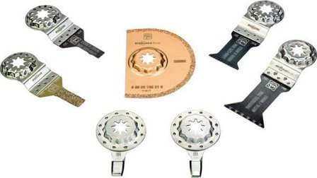 Fein 35222967260 Tilbehørssæt til båd, 7 dele, Maskintilbehør & forbrugsvarer