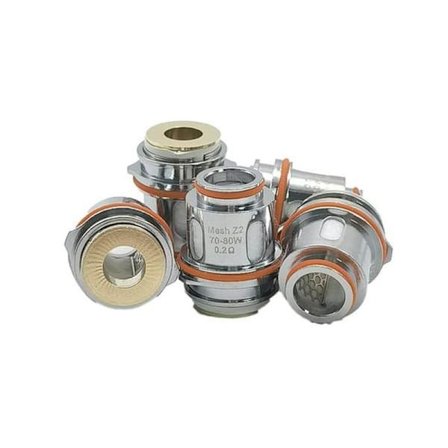 5-pakning Z-serien Erstatnings Mesh Coil Z2 KA1 0,2 Ohm for GeekVape Zeus Coils