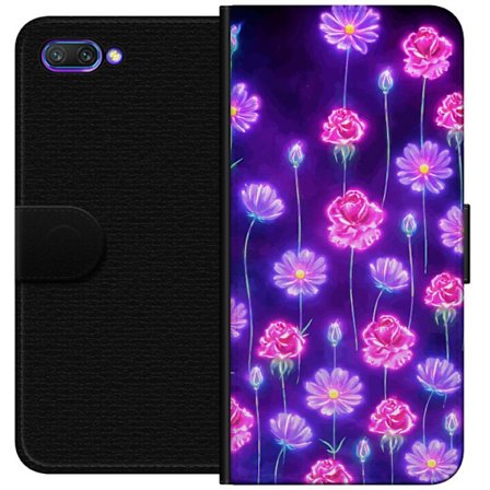 Kompatibelt Lommeboketui til Honor 10 Bloom Reverie Electric Petals