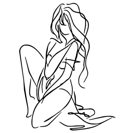 Väggdekor - Lady Design Modell 003