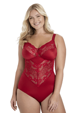 Miss Mary of Sweden Fantastic Flair Body Utan Bygel Bh Dam Röd 100b
