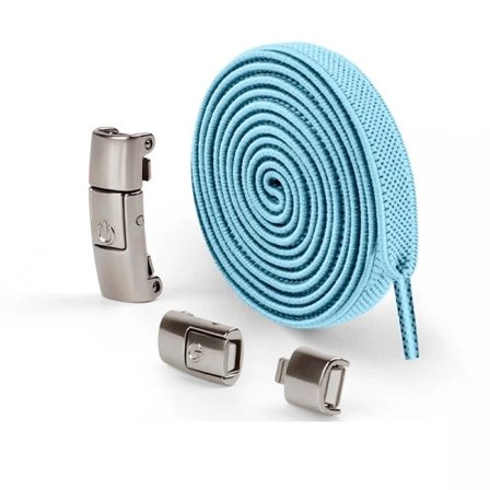 Slips Sko Lisser Press Lås Skulisser Uten Slips Elastisk Lisser Sneaker Barn Voksen Videre Flat Skolisser