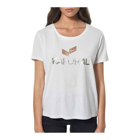 Kaporal, T-Shirts Wit, Dames, Maat:S
