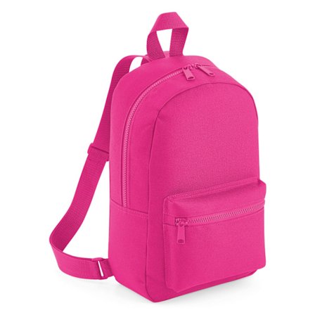 Bagbase Essential Fashion Mini Ryggsäck One Size Fuchsia