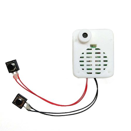 30 sekunders knap optagelig stemmemodul musikboks lydoptagelse til plys bamse legetøj Jikaix