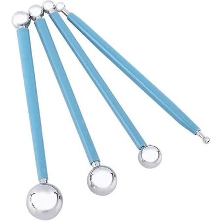 Modelleringskulverktyg, Metallkulspets Lera Keramik Keramik Skulptering Modelleringsverktygsset Skulptering