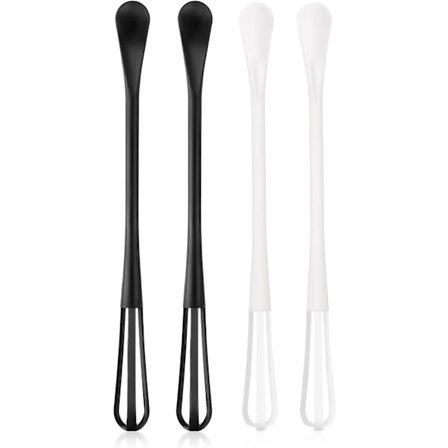 Pakke med multifunktionelle mini-piskeris, æggepiskeris til madlavning, små piskeris til piskning, blanding af ingredienser, omrøring af saucer