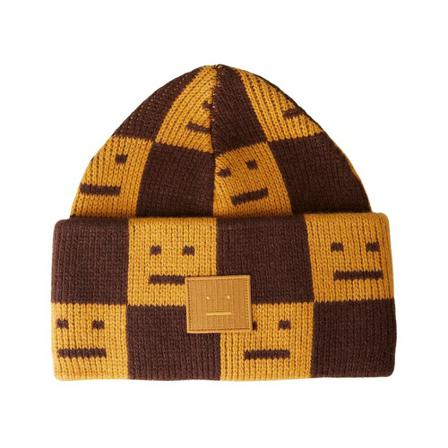 Acne Studios, Beanies Oranje, Heren, Maat:ONE Size,wol