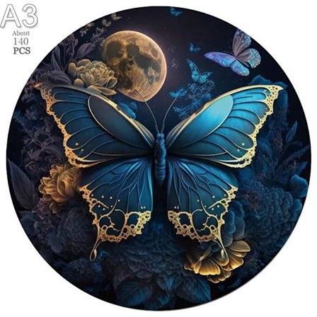 Upeat kukat puiset eläinpalapeli aikuisille lapsille Ihanat lohikäärmeen korkealaatuiset palapelit Brain Twister -lelut