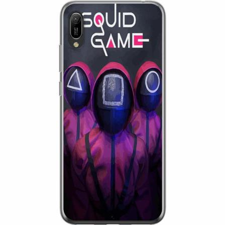 Huawei Y6 Pro (2019) Genomskinligt Skal Squid Game
