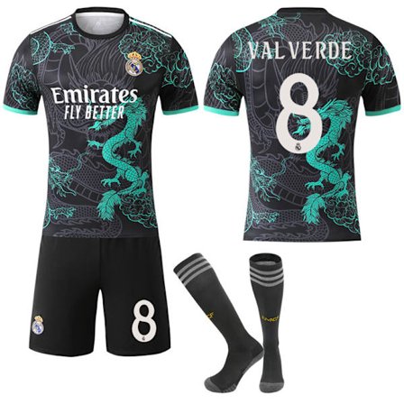 Real Madrid 2025-2026 Valverde Fotbollströja Nr 8 Dragon Edition
