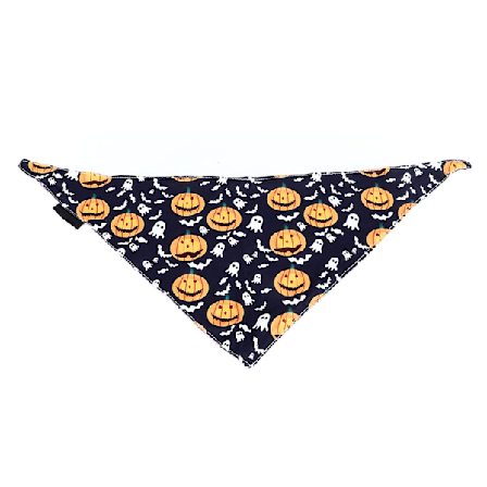 Halloween Hundebåndana Græskar Spindelmønster Kæledyr Hund Trekant Slips Sjal til Halloween Kæledyr Kostume Tilbehør Dekoration