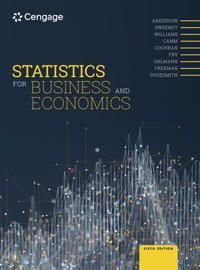 Statistics for Business and Economics, ISBN: 9781473791350