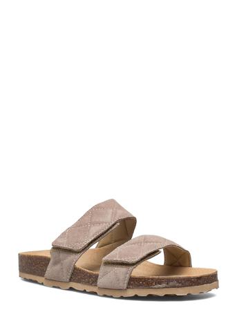 Biabetricia Quilt Vel. Sandal Beige Bianco