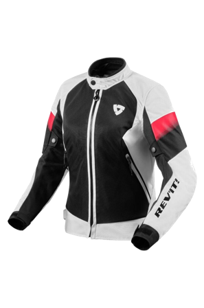 MC-Jakke Rev'It! Control Air H2O Dame Hvid/Sort 42
