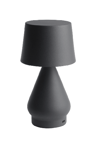 Unison NO CABLE colorful pot grafit uppladdningsbar Belysning Grå 123x235 mm