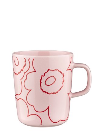 Marimekko Home Piirto Unikko Mug 2,5 Dl - Pink - 25 CL