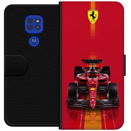 Yhteensopiva Lompakkokotelo Motorola Motorola Moto G9 Play Ferrari Formula 1 -auto ikonisessa punaisessa muotoilussa urheilullisella tarkkuudella