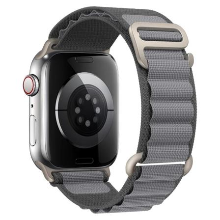 Alpin loop För apple watch band 49mm 44mm 40mm 45mm 41mm 42mm 38mm 49 44 45 mm armband iWatch series 7 6 3 se 8 Ultra 49 band deep gray 38mm 40mm 41mm