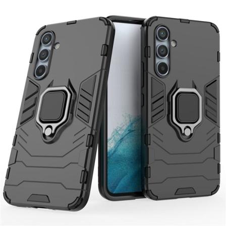 Galaxy A54 5G Mobilcover Ringholder Kickstand - Sort
