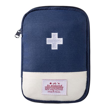 Oppbevaringsveske for medisin Mini tom førstehjelpspose for nødsituasjoner