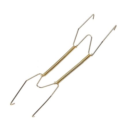 Tallerkenophæng Krog Fjeder Afmonterbar Rustfri Stål husholdnings Tallerkenophæng til Hjemmet