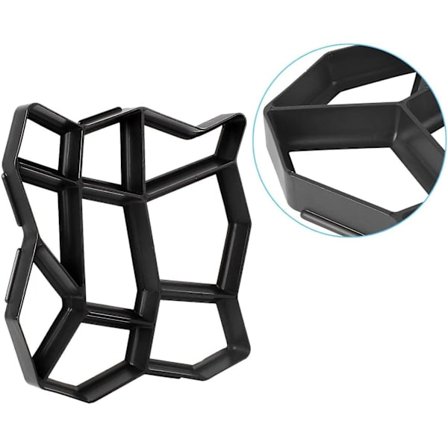 Stenmursten Form Fortov Maker Paver Beton Form DIY Trin Reusable Hjemmelavet Terrasse Sti Tool