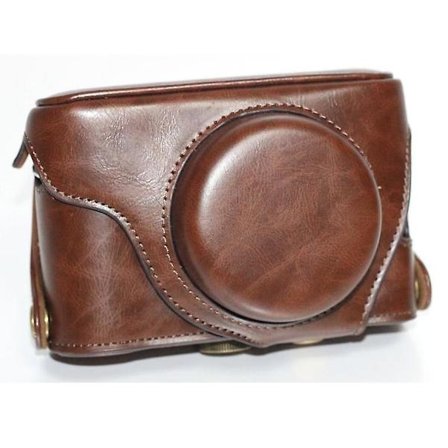 PU Læder Kamerabeskyttelsestaske + Rem til Fuji X100/X100F/X100S