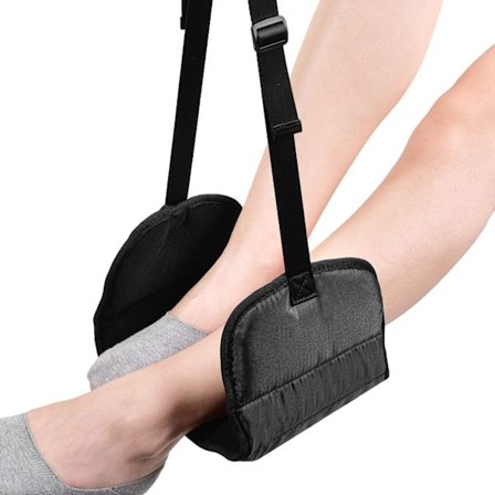 Flygplansfotstöd med memory cotton (enkel rem)