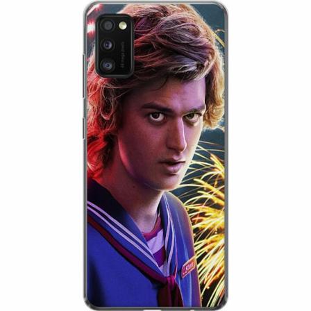 Samsung Galaxy A41 Genomskinligt Skal Stranger Things - Steve