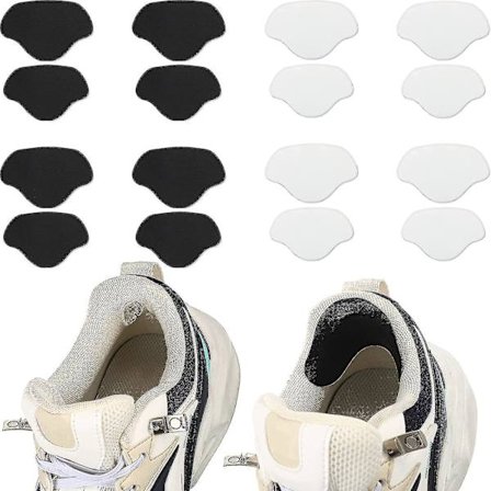 8 Par Hælreparasjonslapper for Sko - Selvklebende Hælreparasjonslapper for Sko og Sneakers