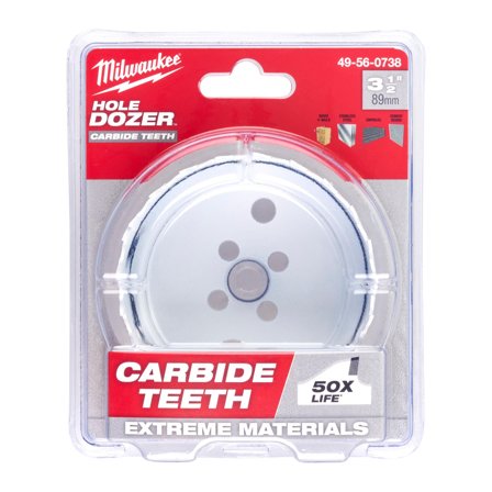 Milwaukee Hole Dozer Carbide Hålsåg TCT, karbid Ø 83 mm, Maskintillbehör & förbrukning