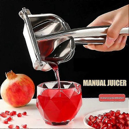 Stainless Steel Manual Citrus Juicer for Lemon, Orange and Grapefruit