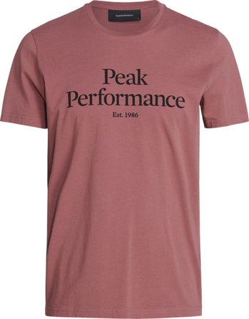 Peak Performance Men's Original Tee Men short-sleeved sweaters Pink S