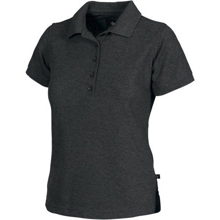 TEXSTAR Pikétröja PSW4 50/50 dam grå S - Lyreco - Arbetskläder - Arbetströjor - Piké